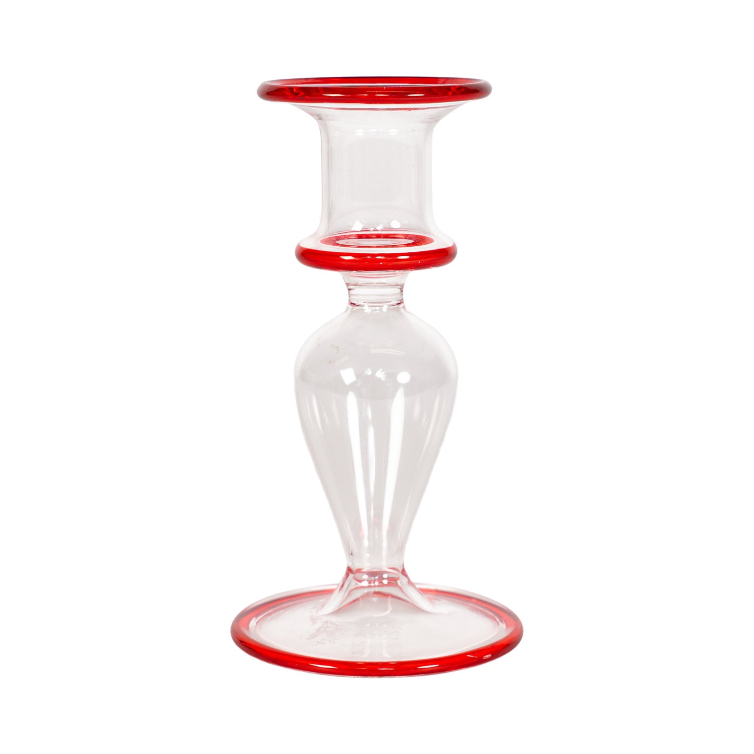 Lotus Candle Holder Red Pentreath & Hall