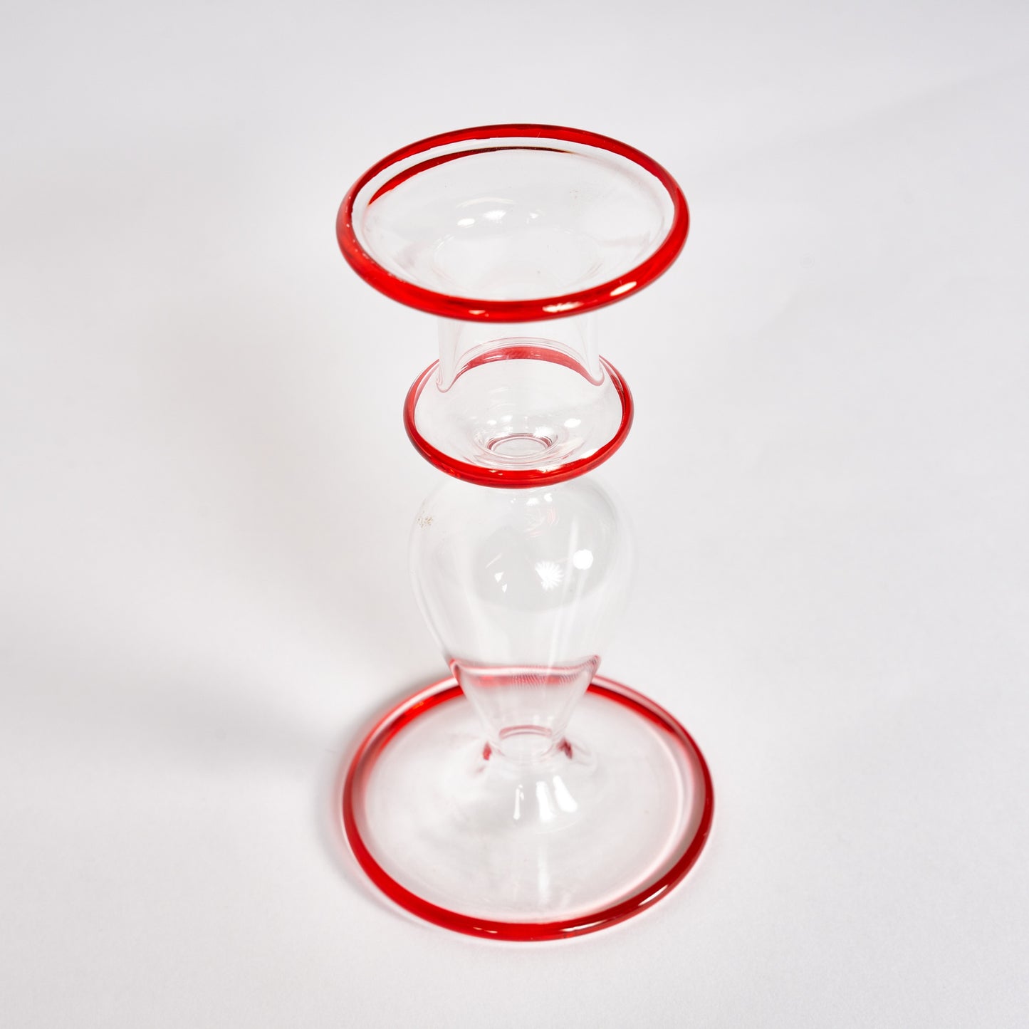 Lotus Candle Holder Red Pentreath & Hall