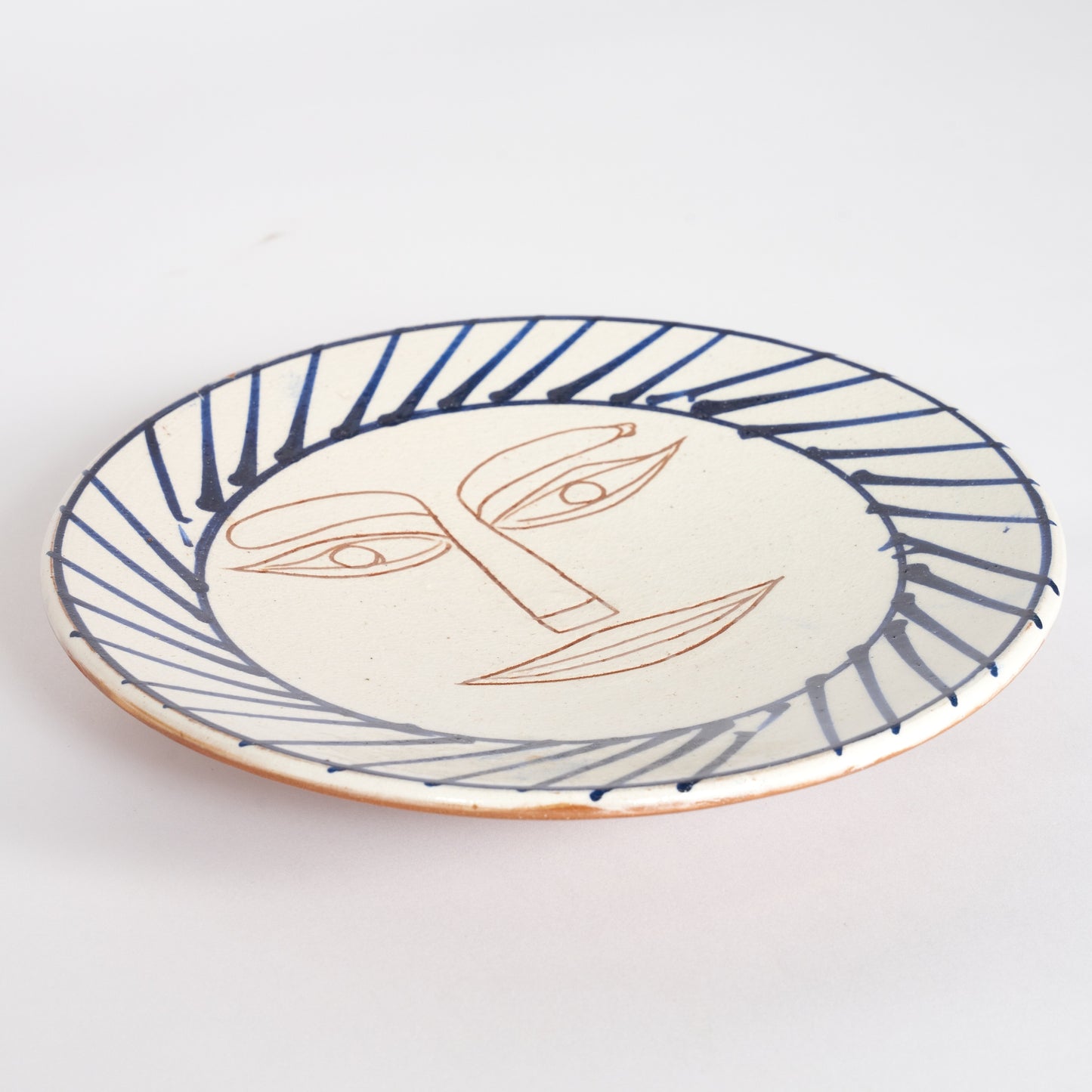 'Ra' Terracotta Plate