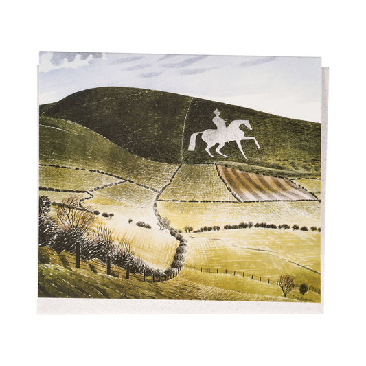 Chalk Figure near Weymouth, 1939 by Eric Ravilious - Greeting Card
