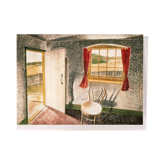 Interior at Furlongs by Eric Ravilious - Greeting Card