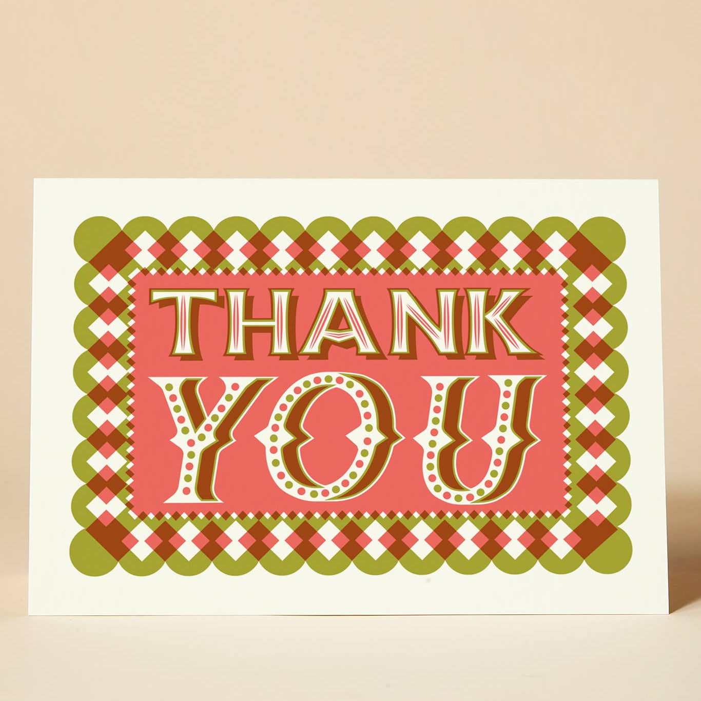 Pack of 10 'Thank You' Cards
