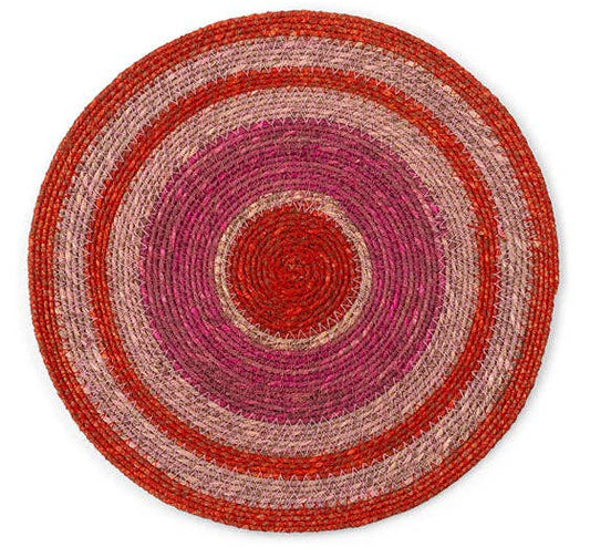 Seagrass Placemat - Guardsman Red / Venetian Pink: 4