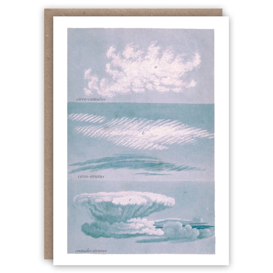 Cloud Types - Greeting Card