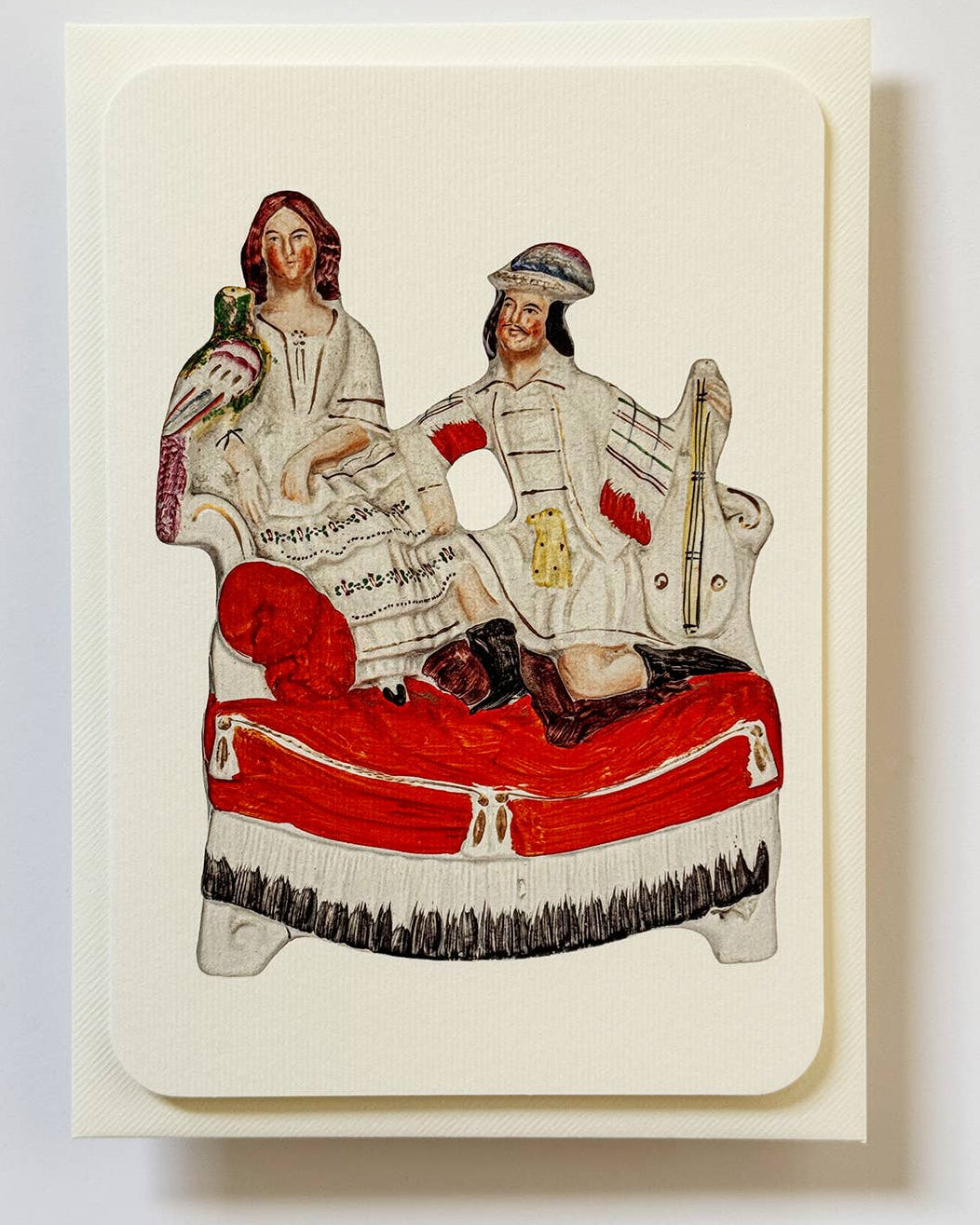 The Lovebirds Greeting Card