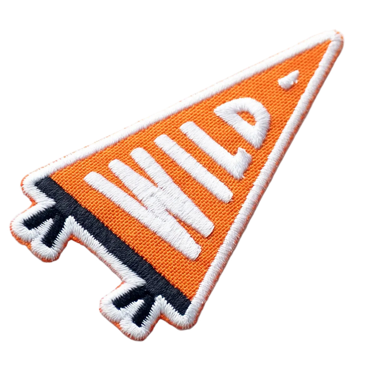Embroidered 'Wild' Flag Iron-on Patch