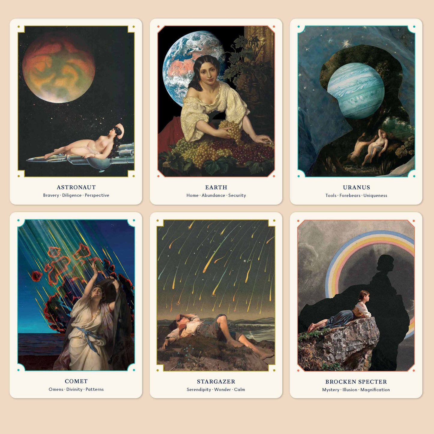 The Celestial Oracle: 44 Card Deck & Guidebook