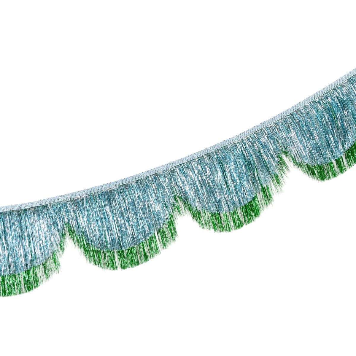 Blue Tinsel Garland - 6ft