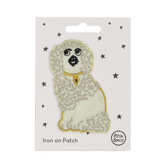 Embroidered Wally Dog Iron-on Patch