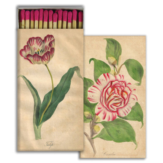 Match Box - Watercolor Flowers