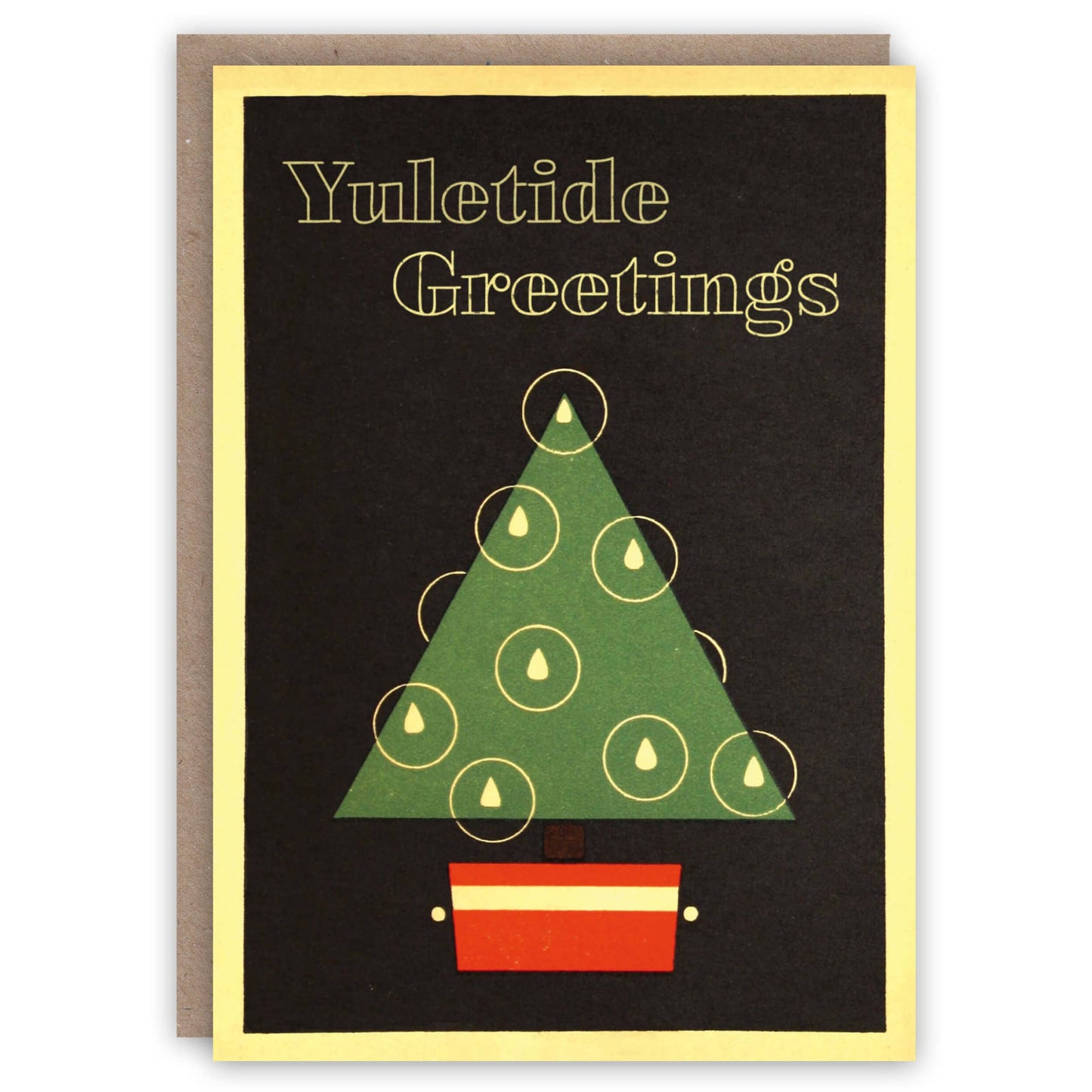 Yuletide Greetings Christmas Card