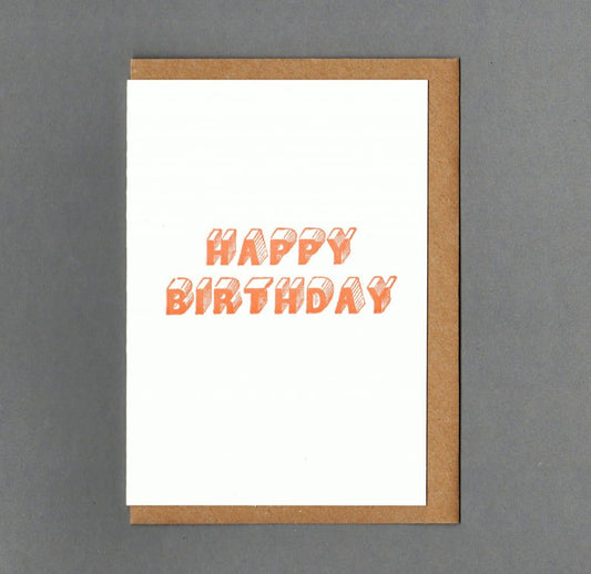 Happy Birthday - Greeting Card