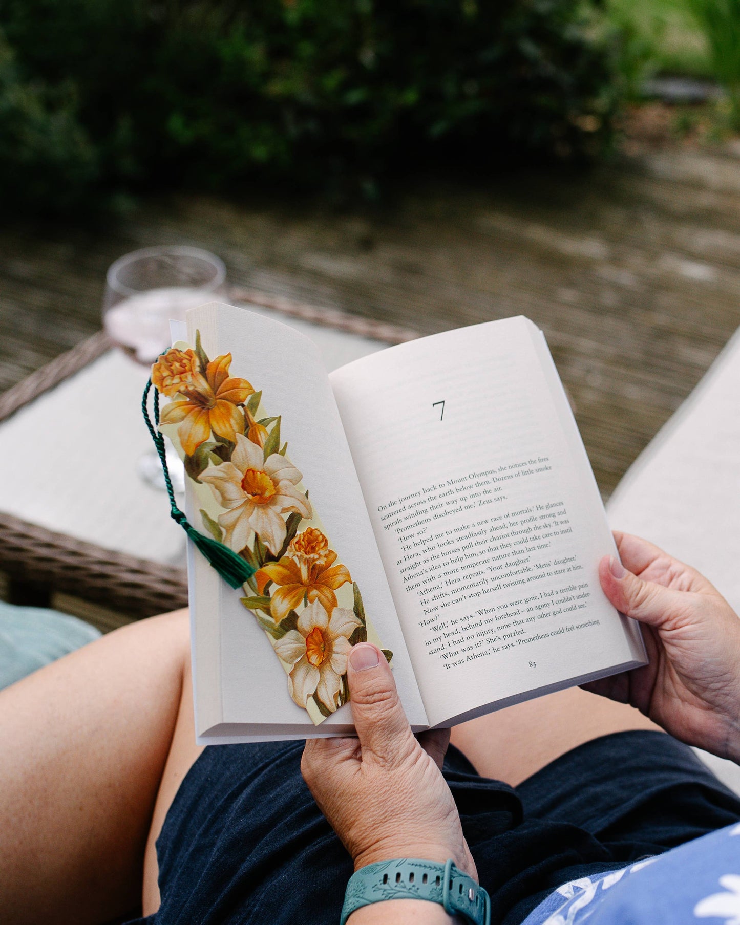 Daffodils Bookmark Card