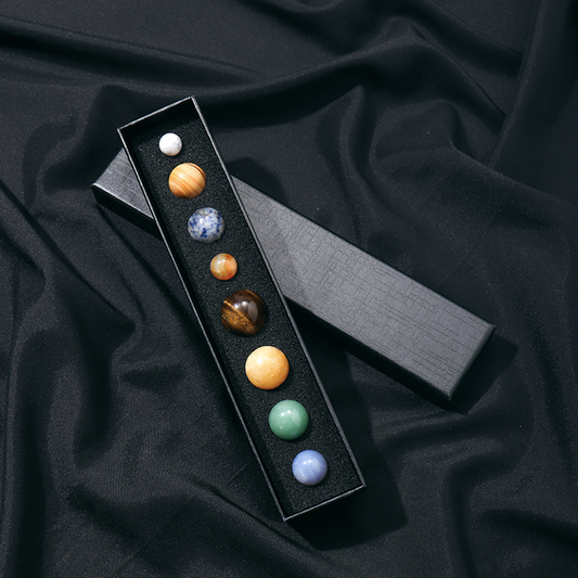 Eight Planets Gemstone Solar System Collection