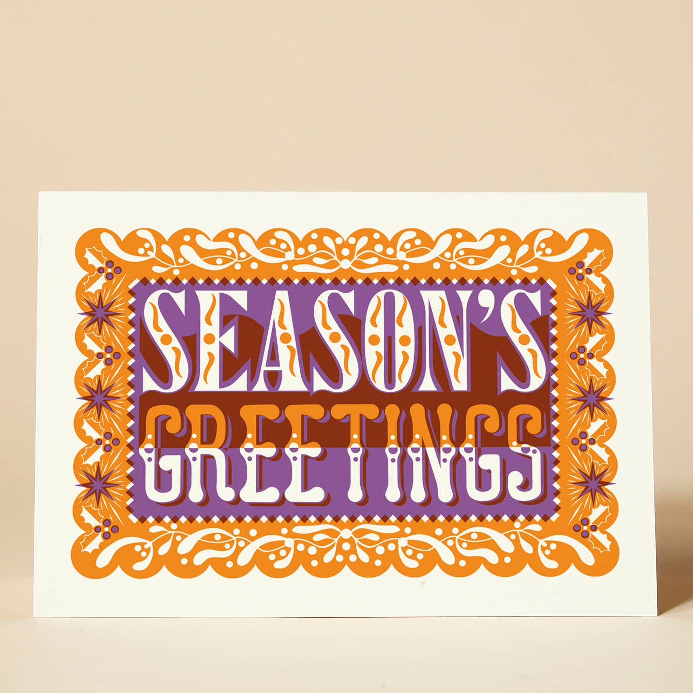 Pack of 10  Cards – Feliz Navidad / Season’s Greetings