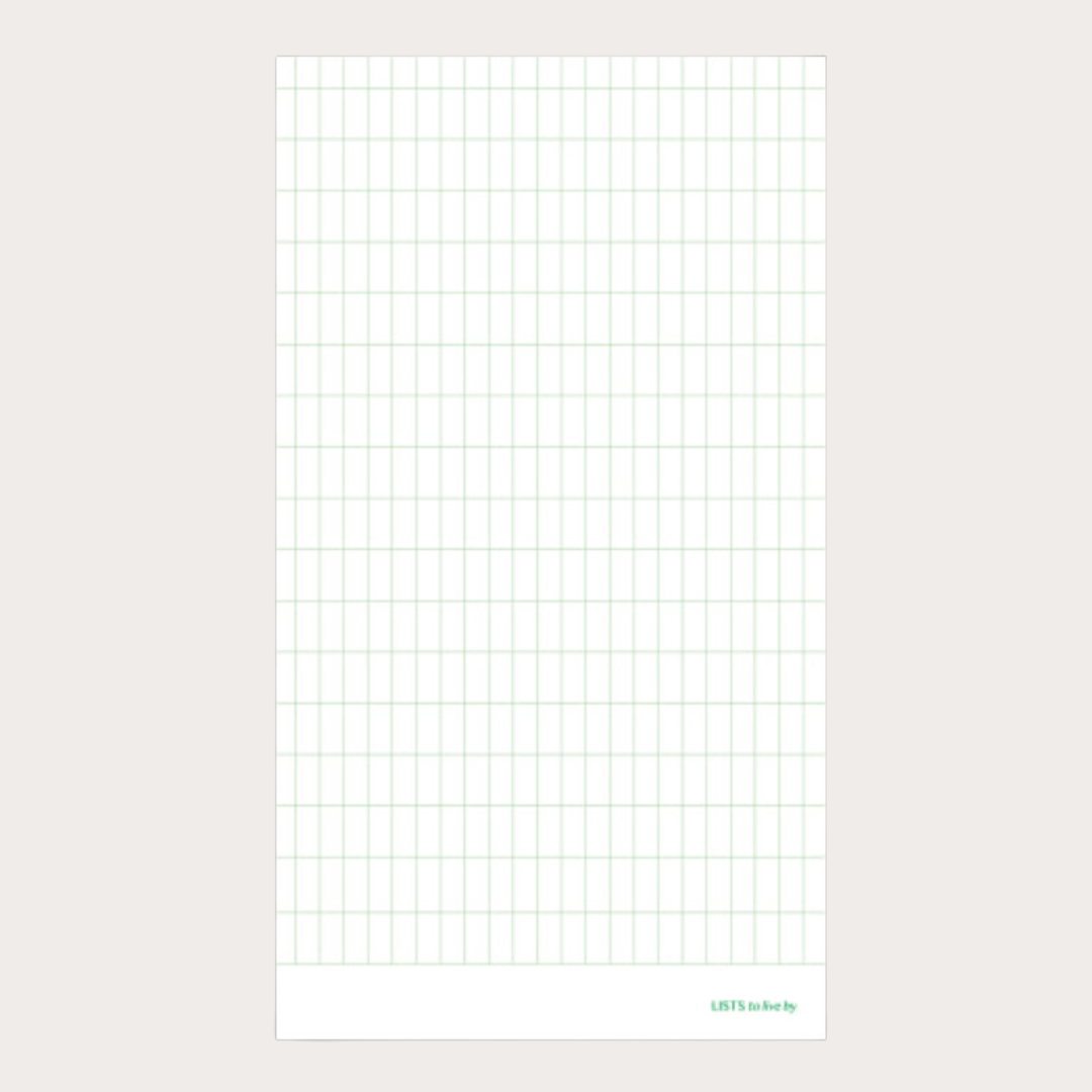 Paperian Lists To Live by 'Monthly' Memo Pad