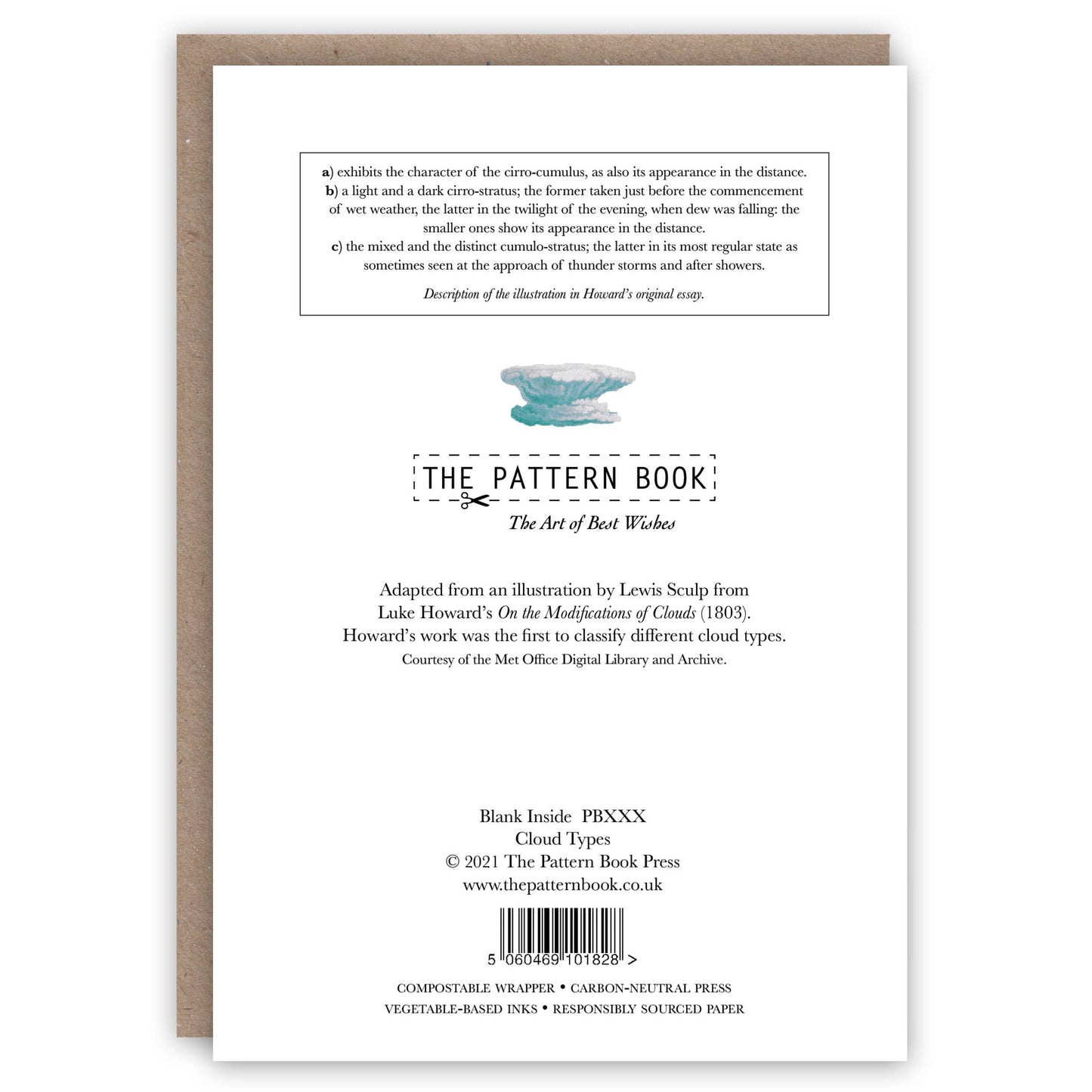 Cloud Types - Greeting Card