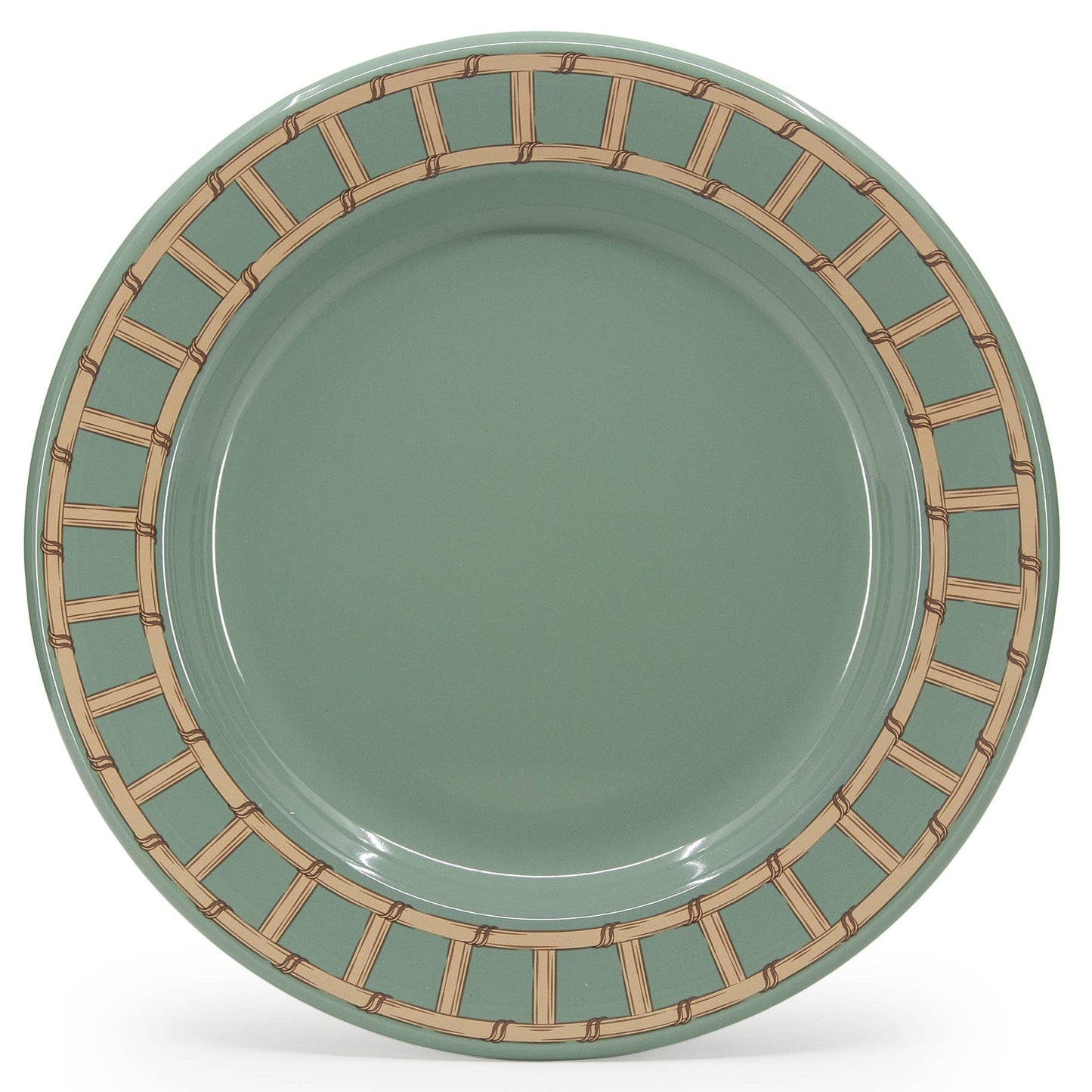 Domino x CCH Wicker Enamelware Dinner Plate: Sea Blue