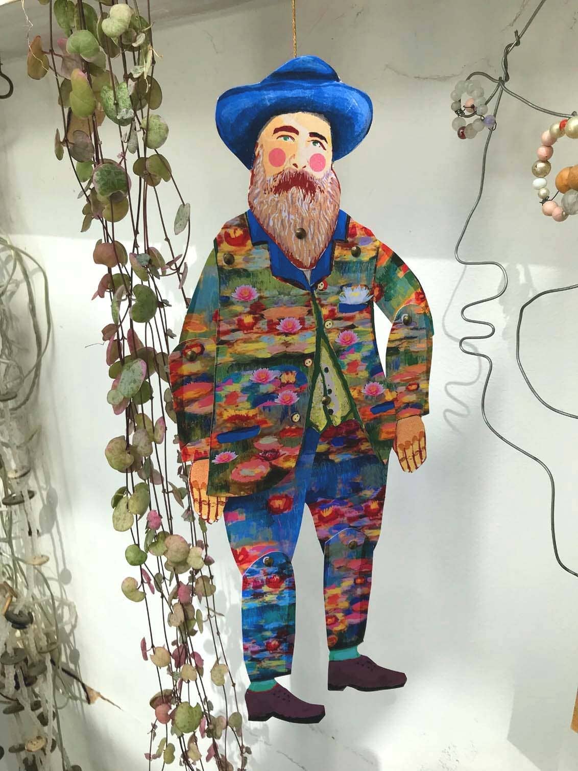 Cut & Make Paper Puppet - Artist Series - Claude Monet