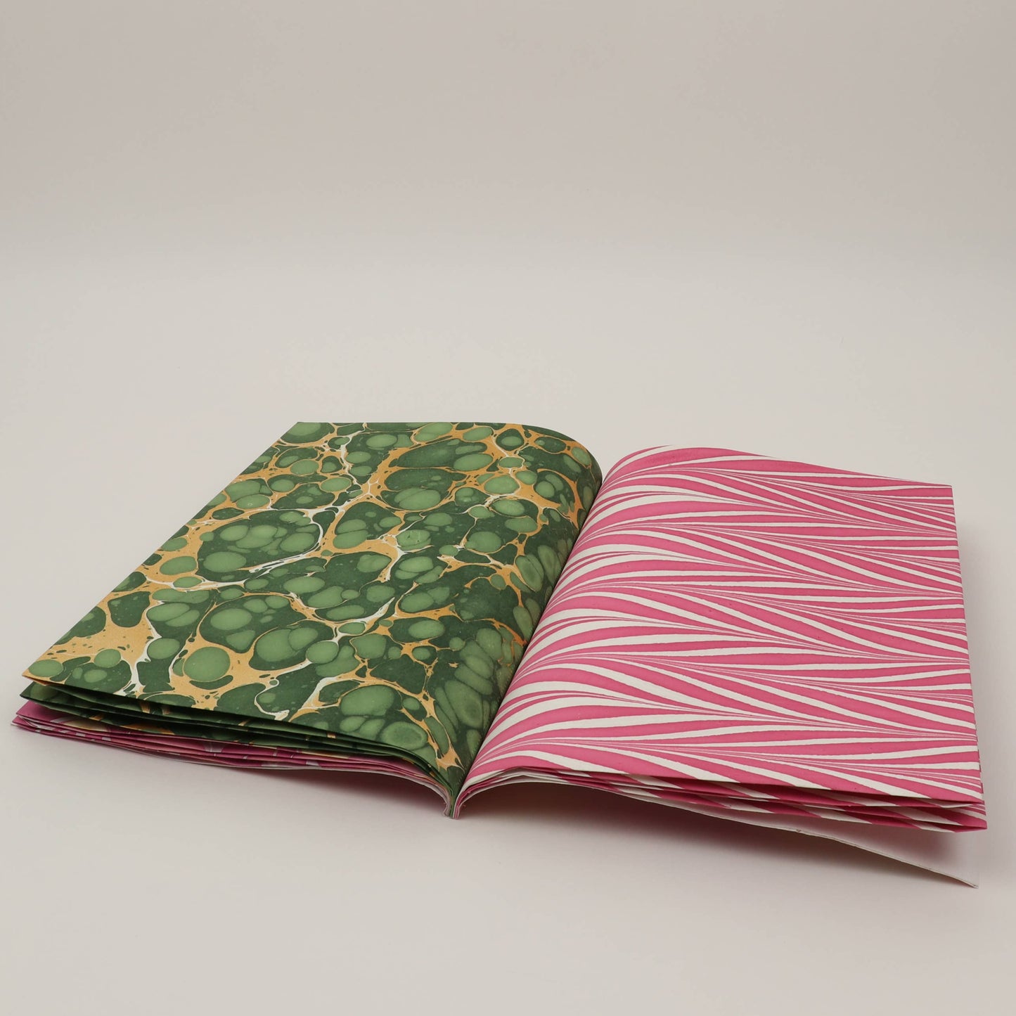Marbled Gift Wrapping Paper -Set of 6
