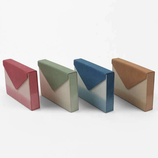 Naturally Dyed Keepsake Note Card Box Set -  Indigo