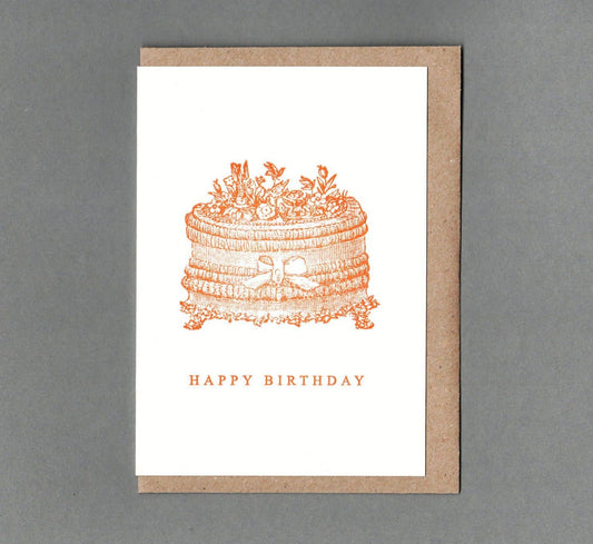 Birthday Cake - Greeting Card