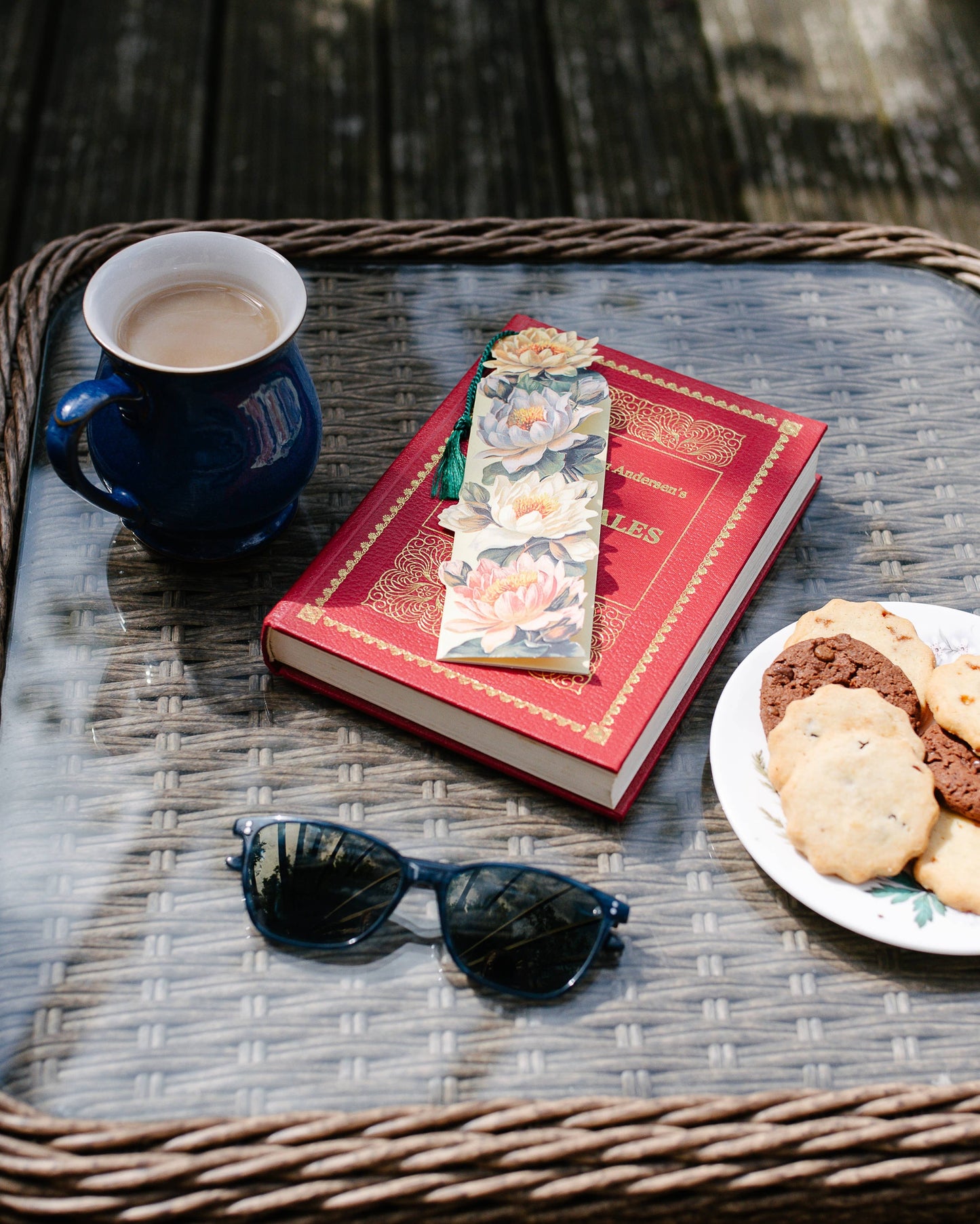 Water Lillies Bookmark Card