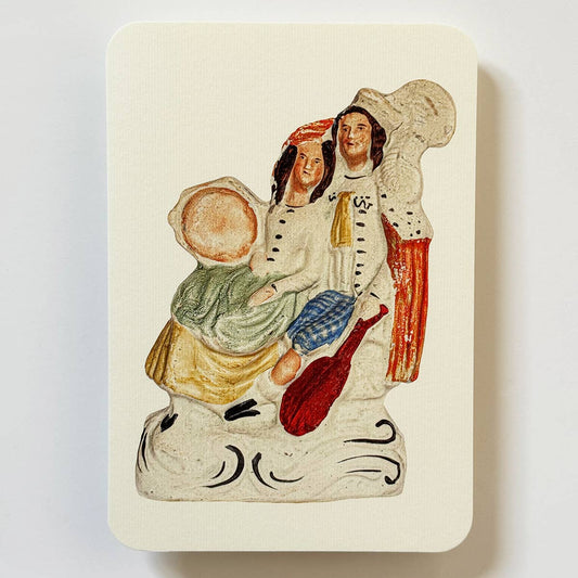 The Music Lovers Greeting Card