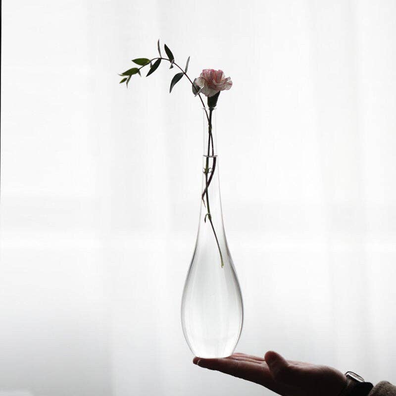 Tall Glass Vase