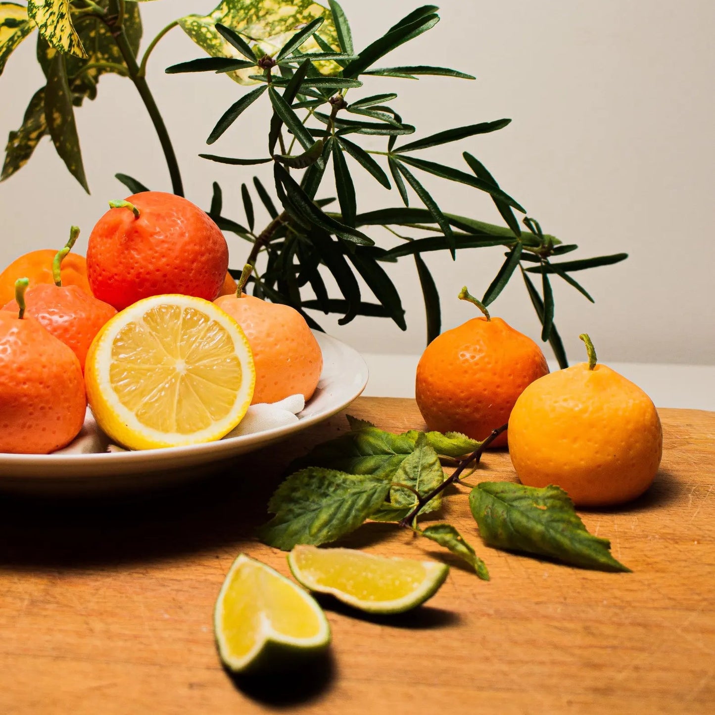 Medium Orange Candle