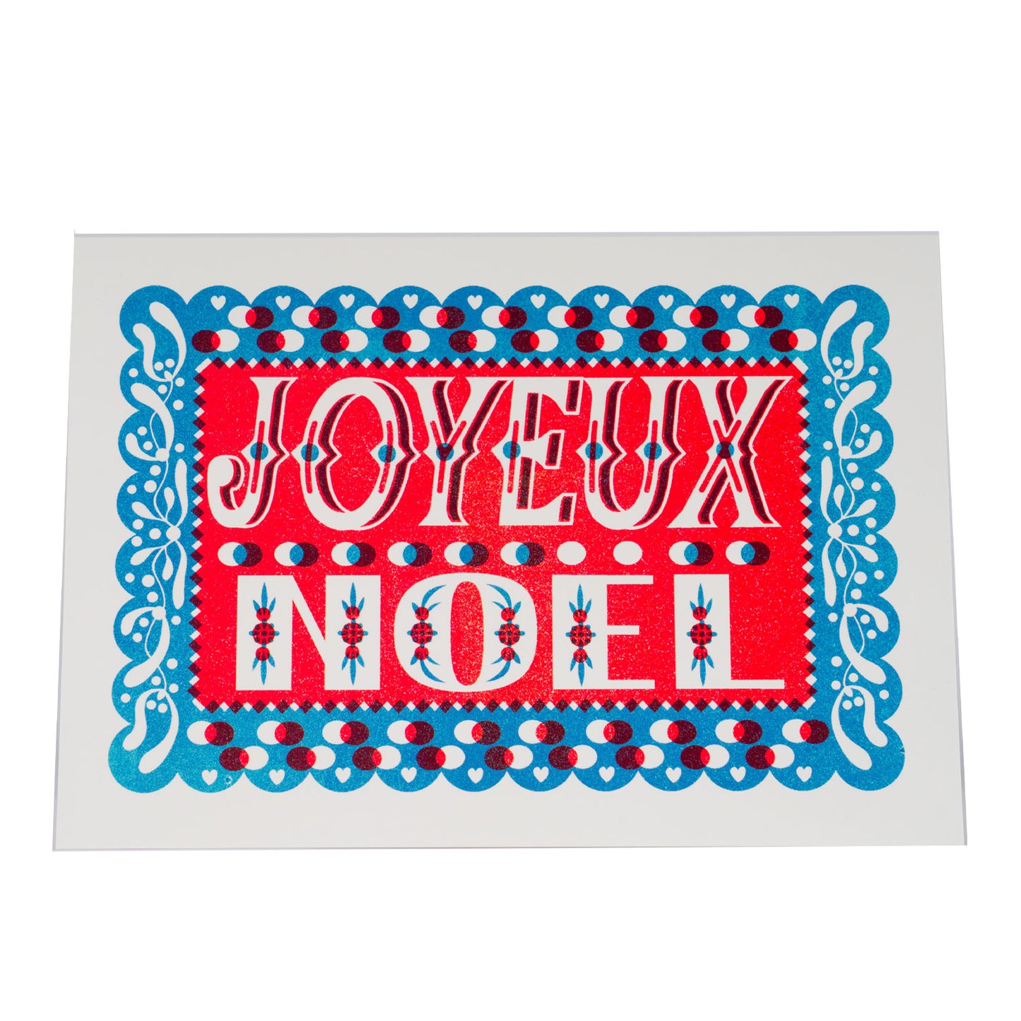 Joyeux Noel Christmas Card