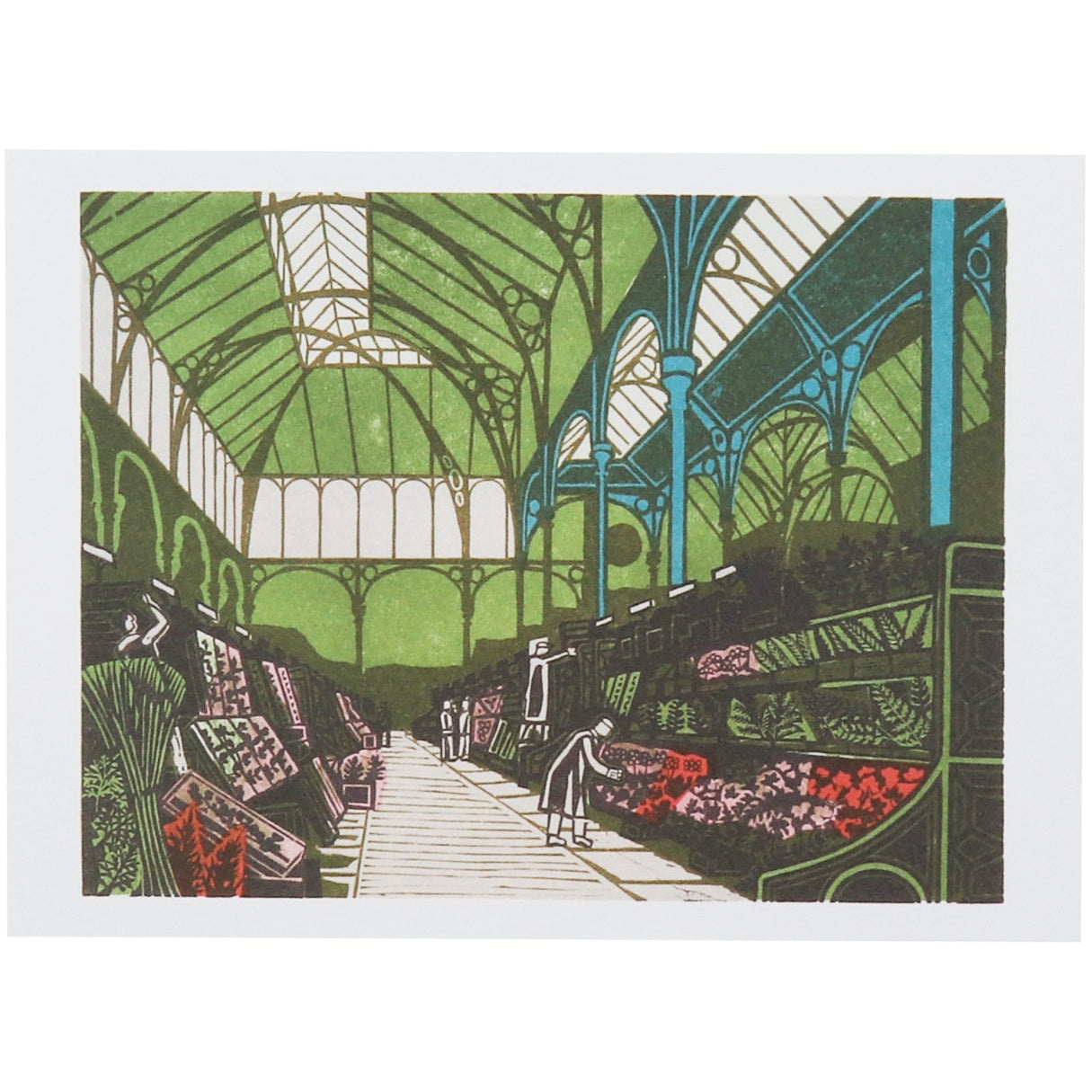 Covent Garden Flower Market- Edward Bawden