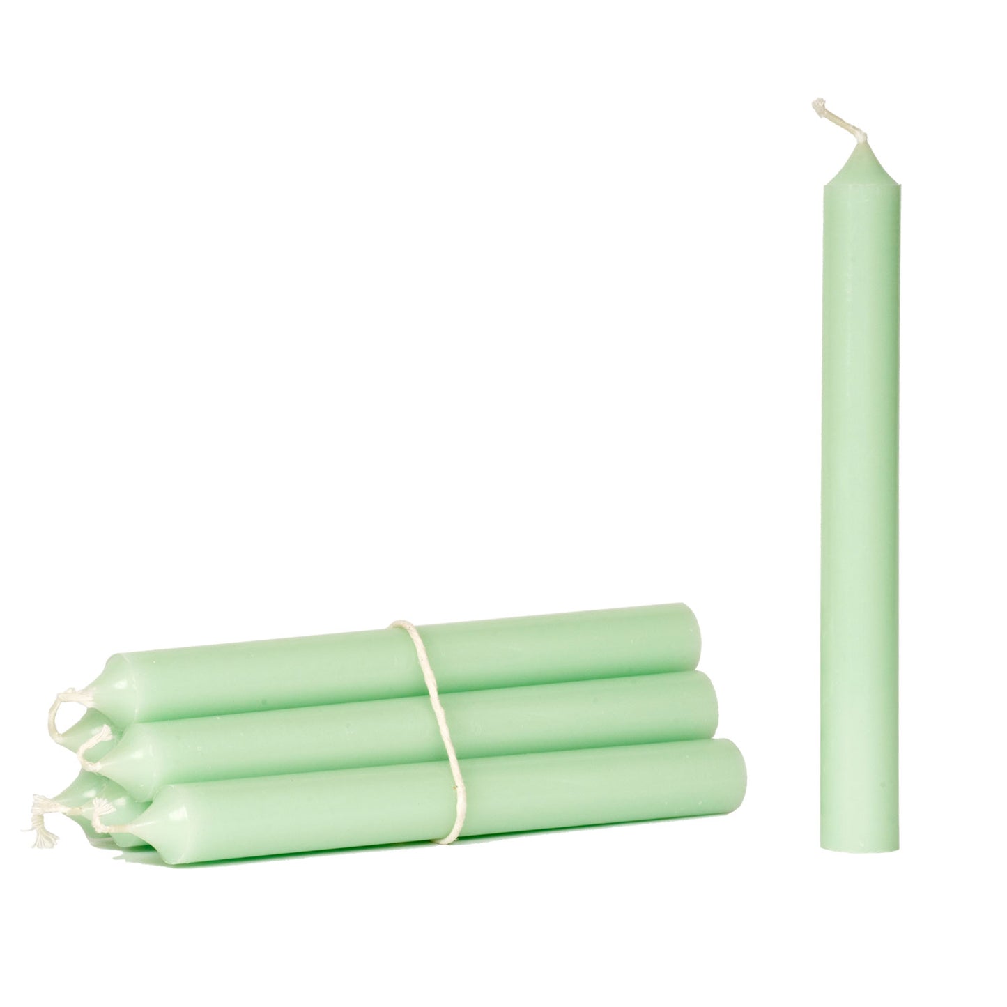 Vert Pastel Dinner Candle - pack of 12