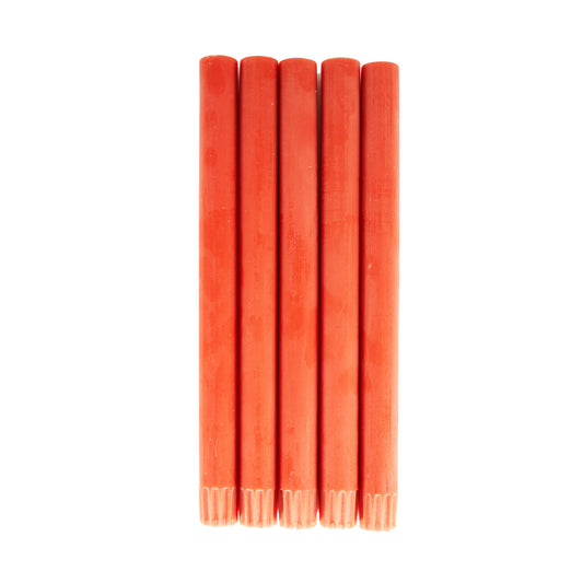 Rust Dinner Candles - Pack of 25