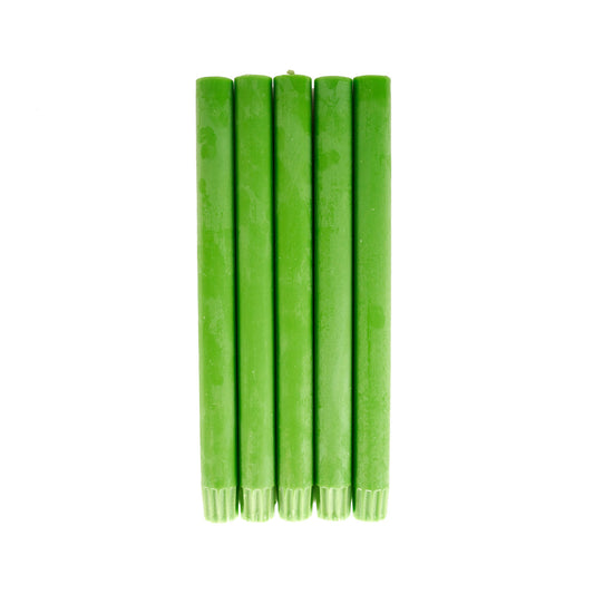 Grass Green Dinner Candles - Pack of 25