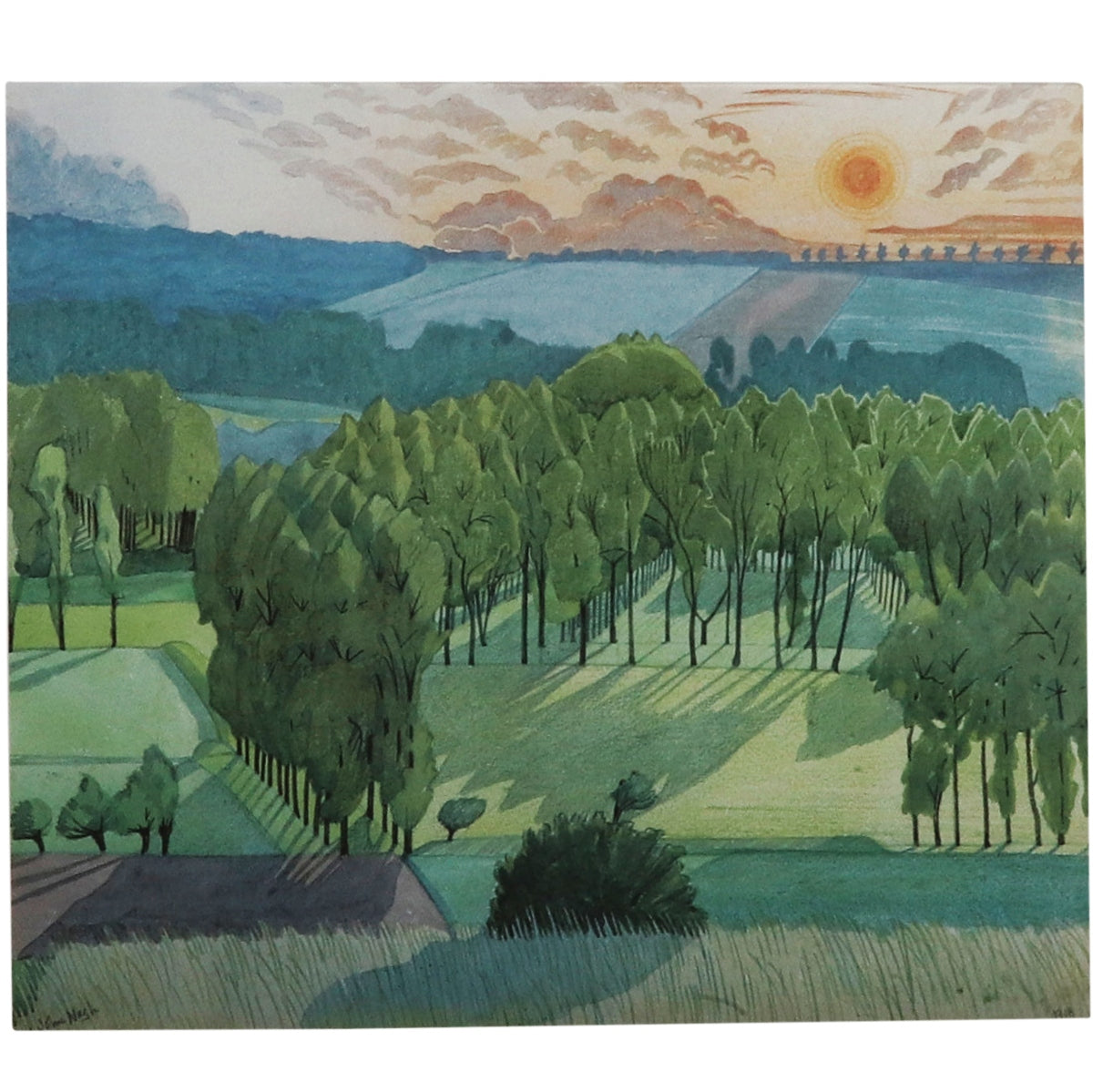 French Landscape - John Nash