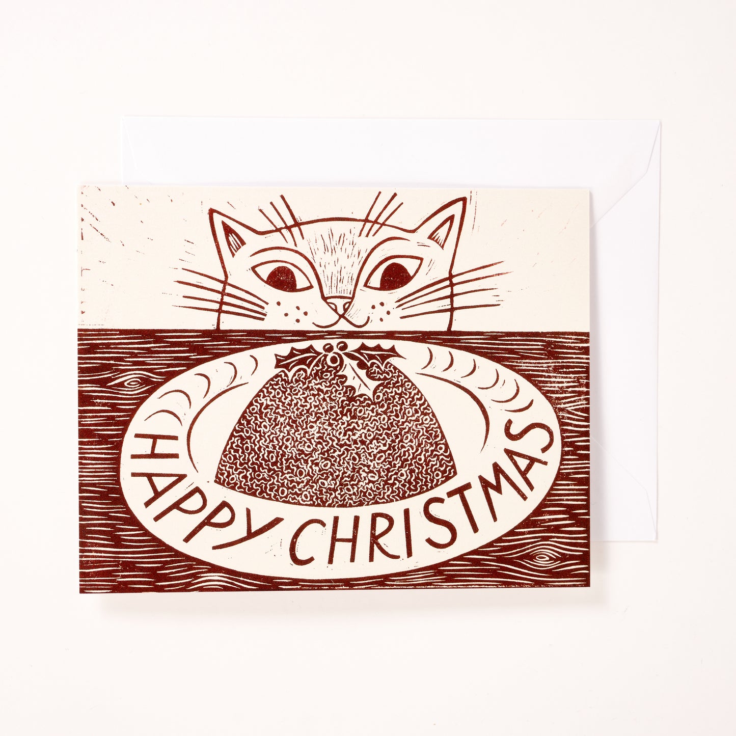 Christmas Cat by Emily Suttin - Pack of 6 Christmas Cards