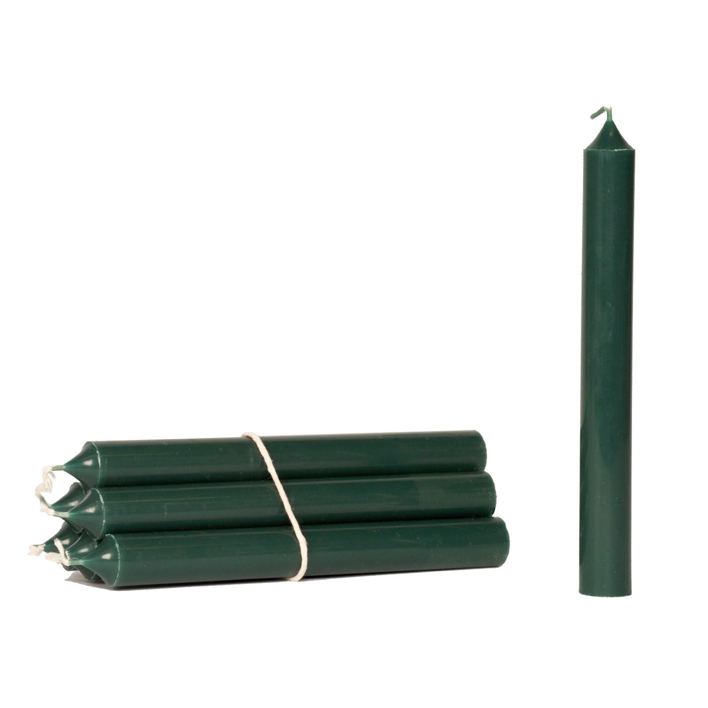 Vert Green Dinner Candle - pack of 12