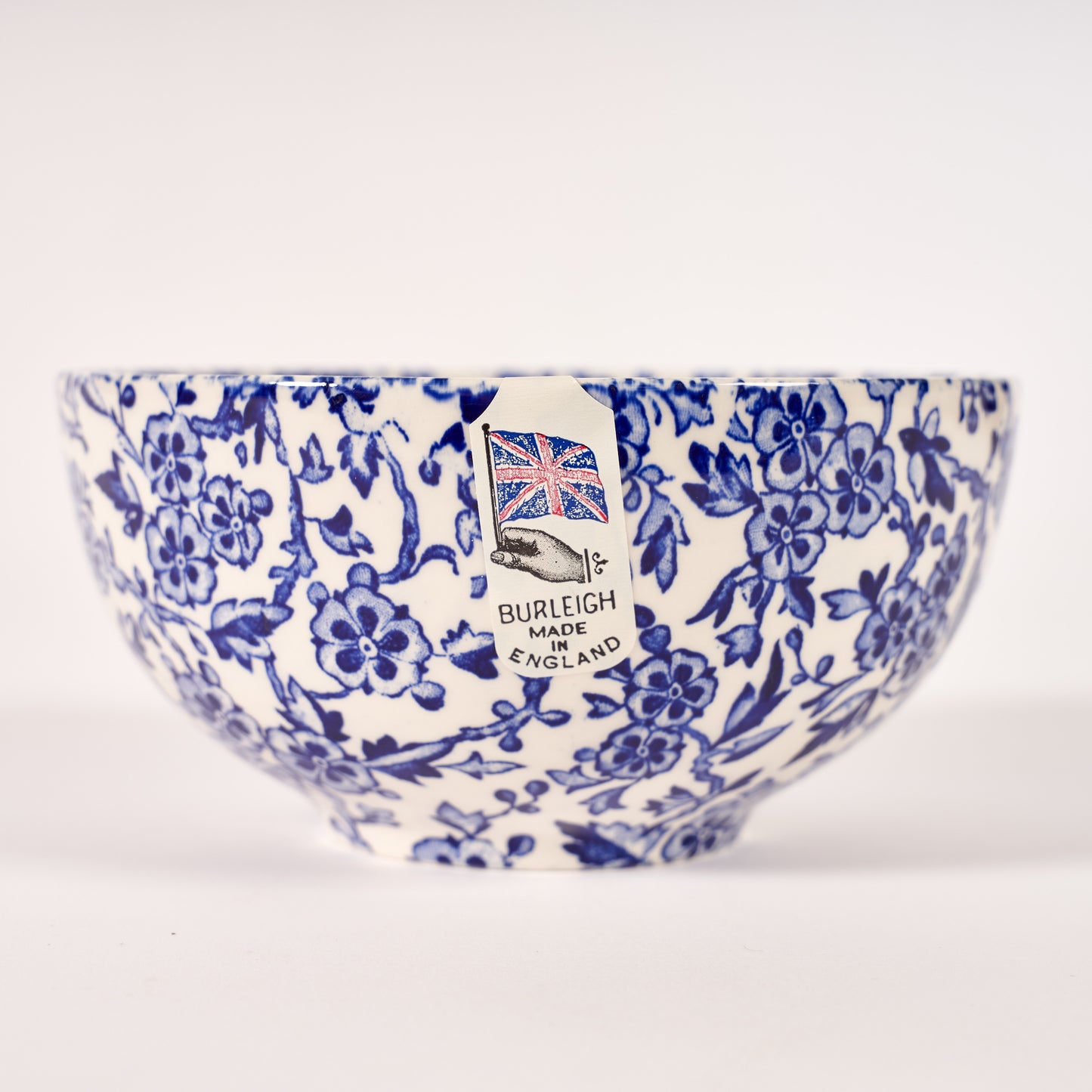 Burleigh Blue Arden Footed Bowl - Small