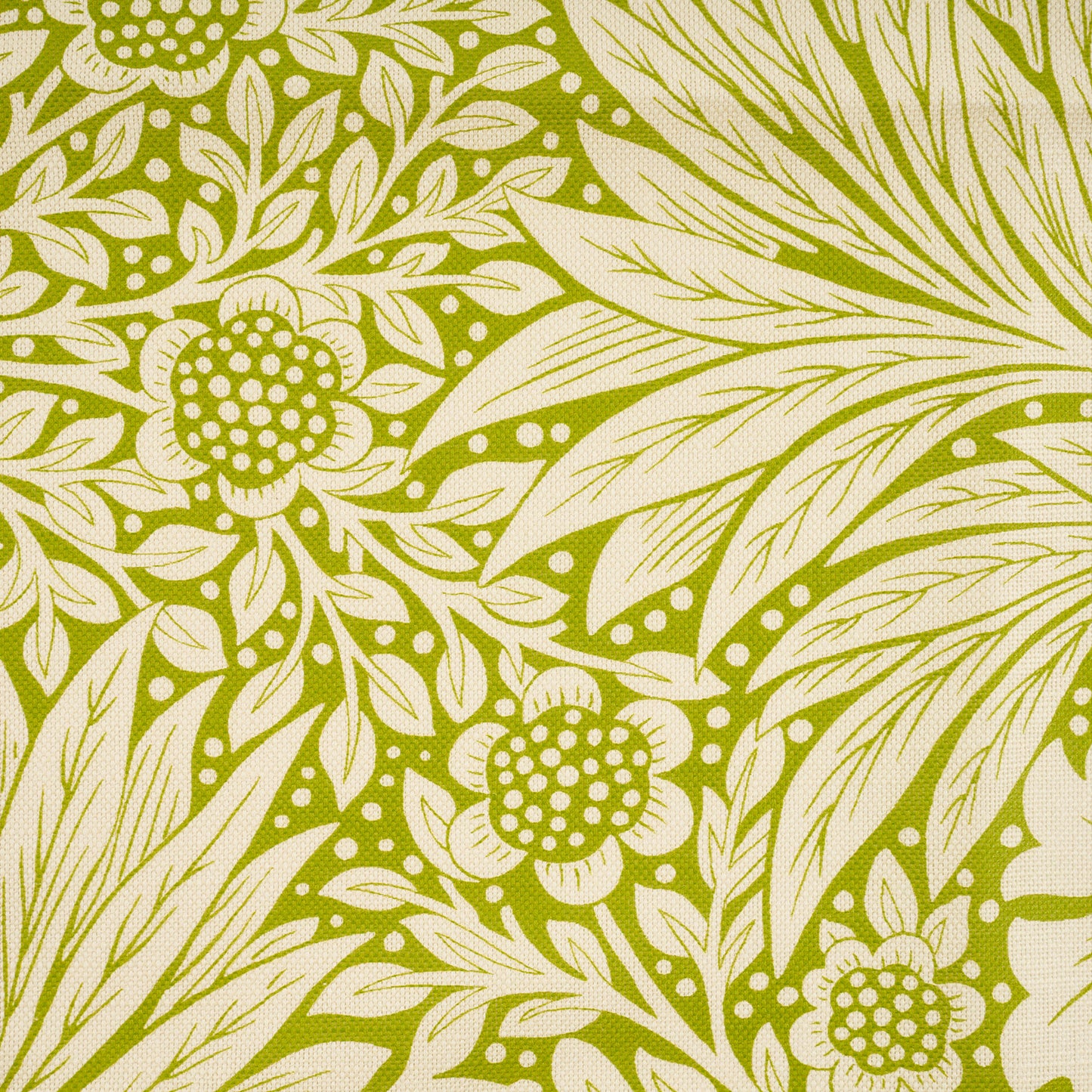 'Marigold' Cream/Sap Green Napkin - Cornubia Collection