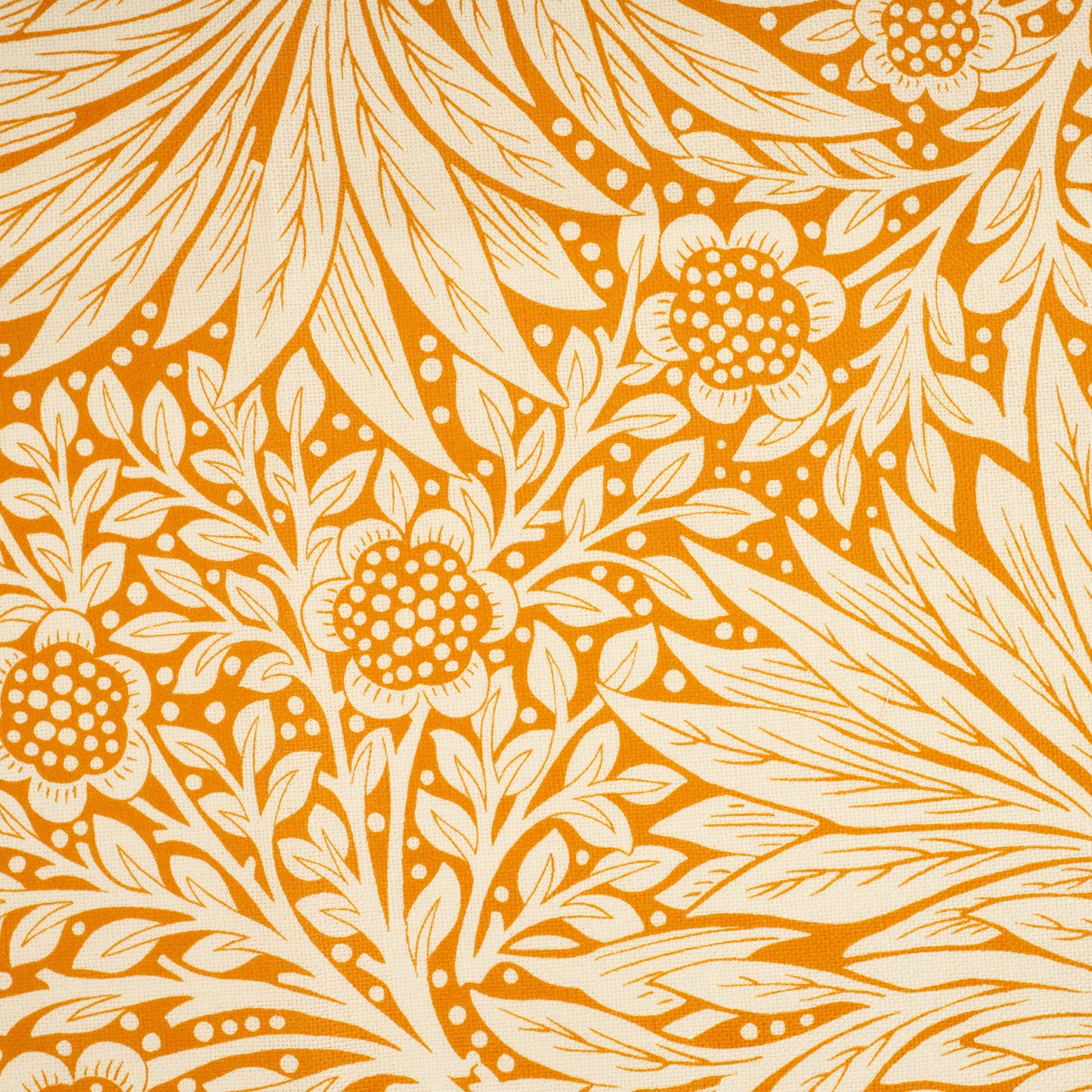 'Marigold' Cream/Orange Napkin - Cornubia Collection