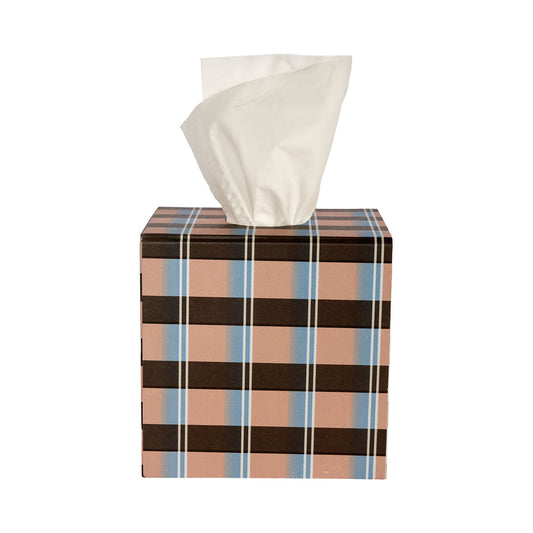 Tissue Box - Biedermeier Check