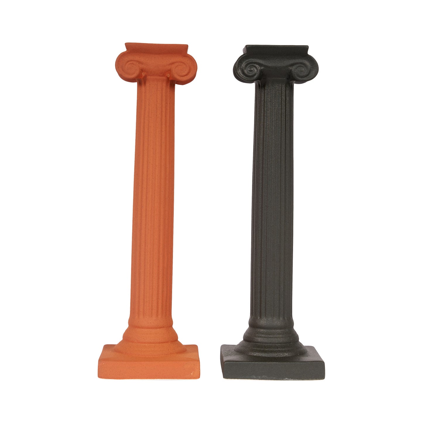 Terracotta Ionic Column Candlestick