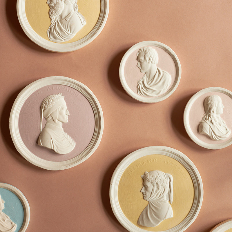 Lord Byron Portrait Plaque