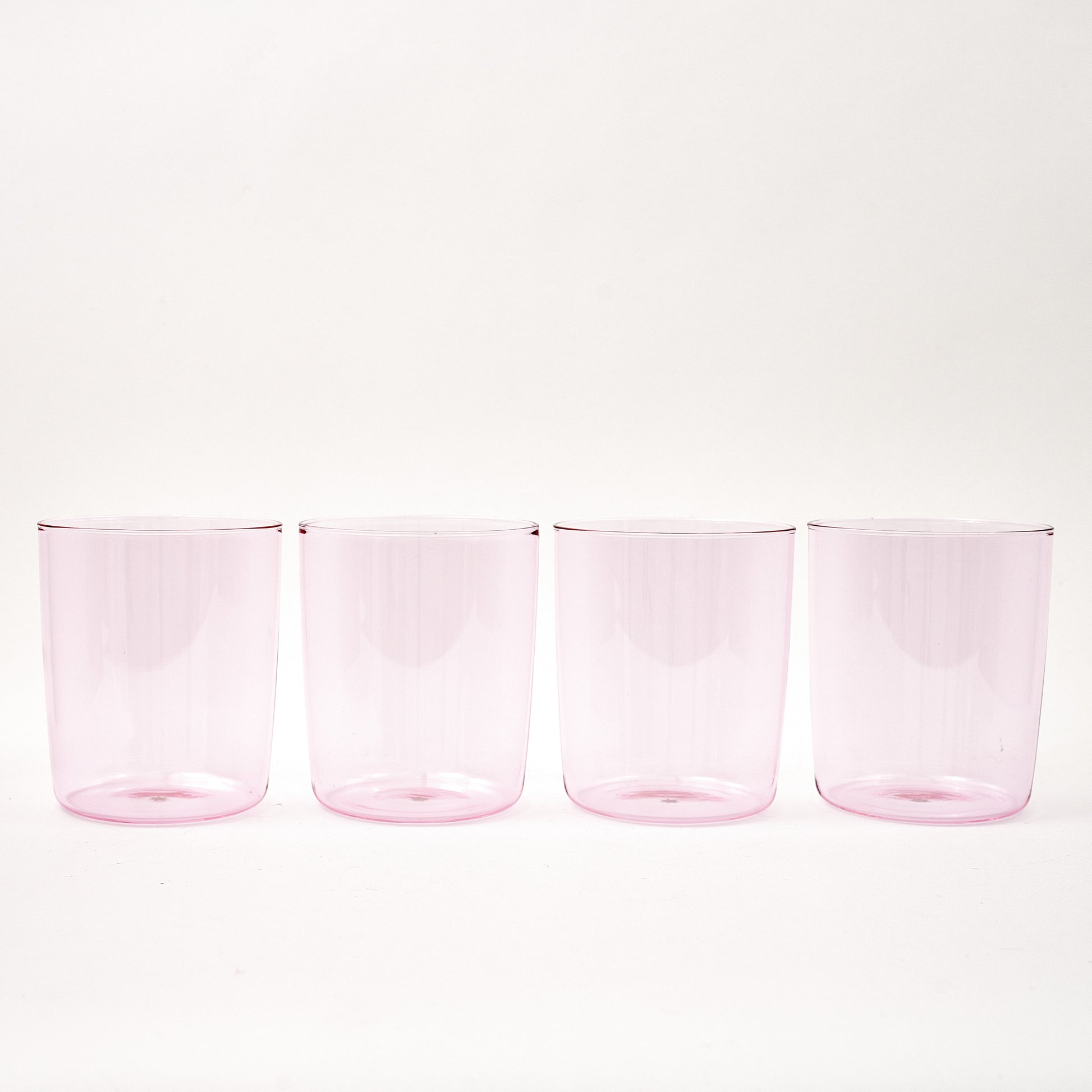 Large Mouth-Blown Tumbler - Pink – Pentreath & Hall