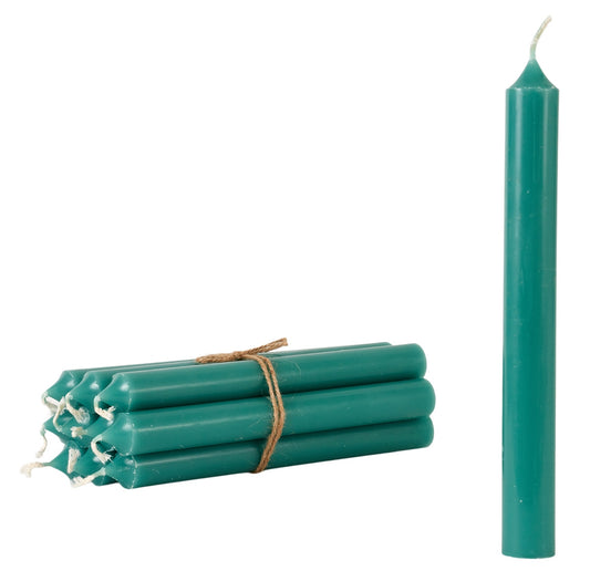 Teal Dinner Candle - pack of 12