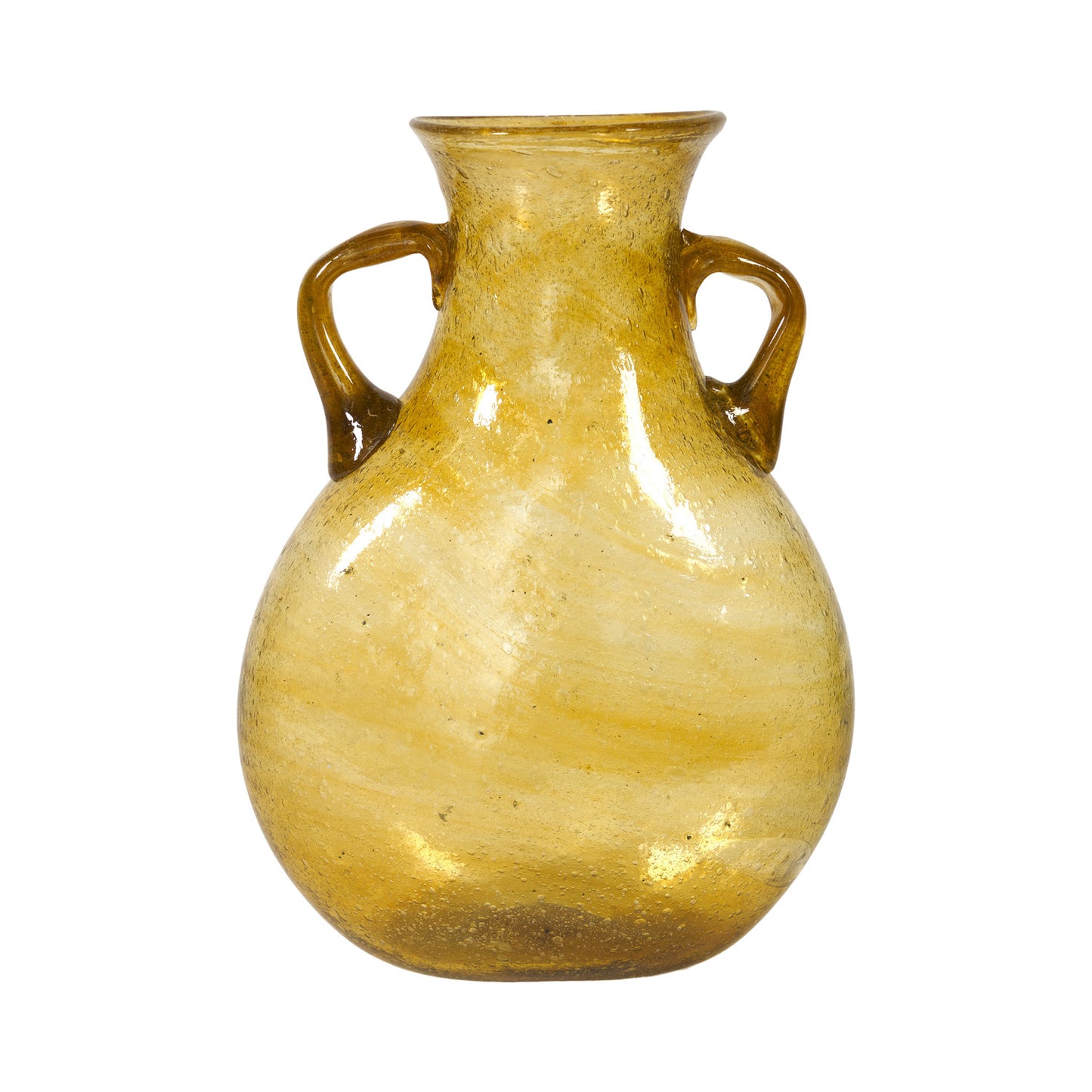 Amphora Amber Vase