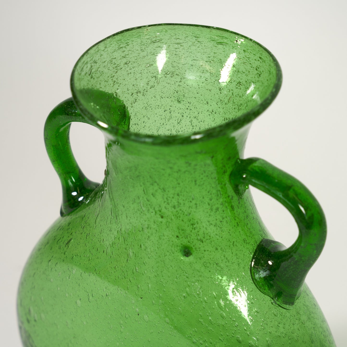 Amphora Green Vase