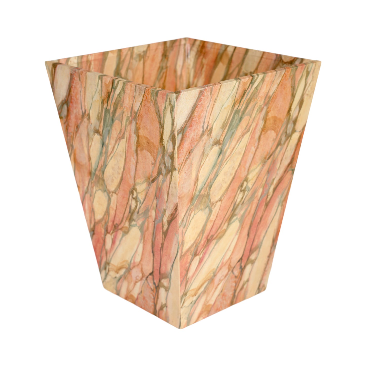 Waste Paper Bin - Norwegian Rose