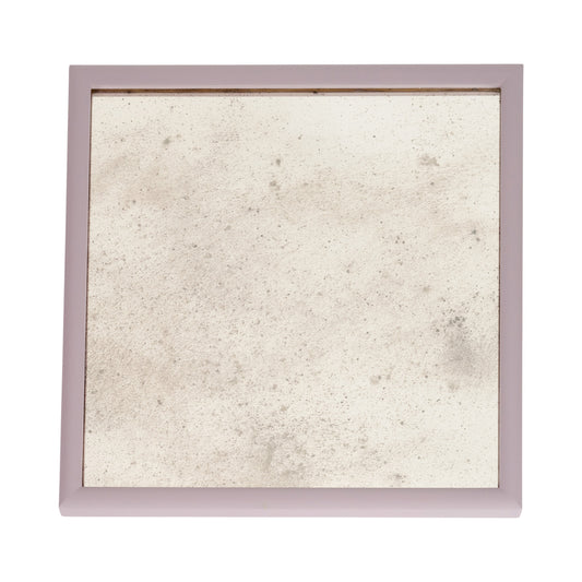 London Square Painted Mirror - Lilac